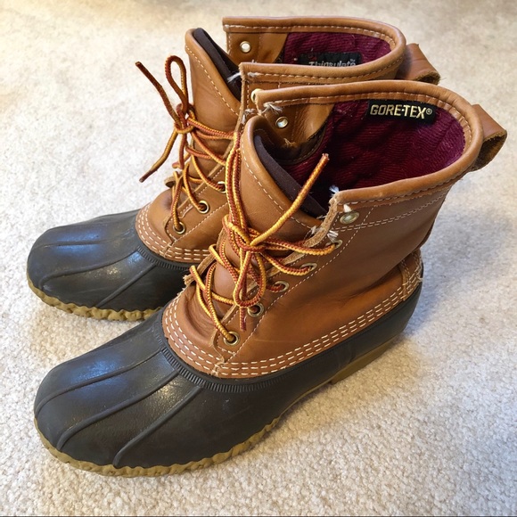 gore tex bean boots